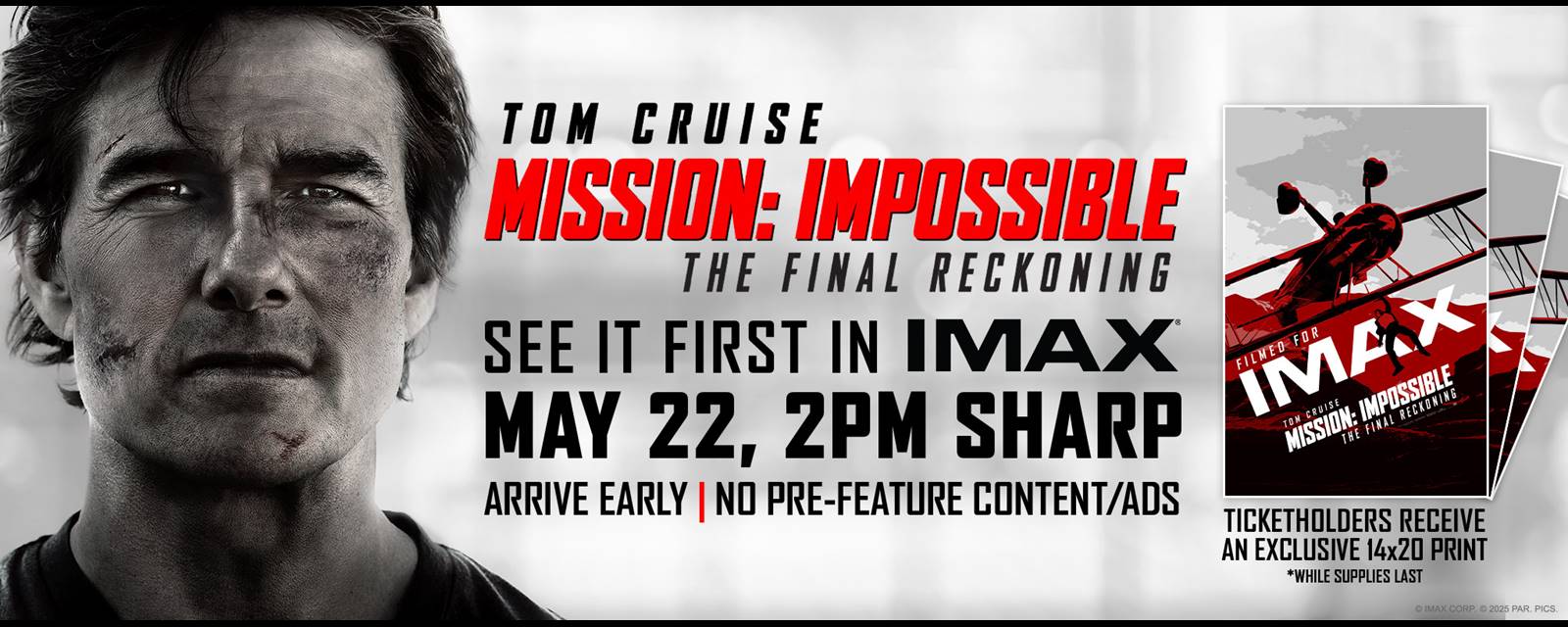 Mission: Impossible IMAX Opening Day Fan Event Mission: Impossible IMAX Opening Day Fan Event
