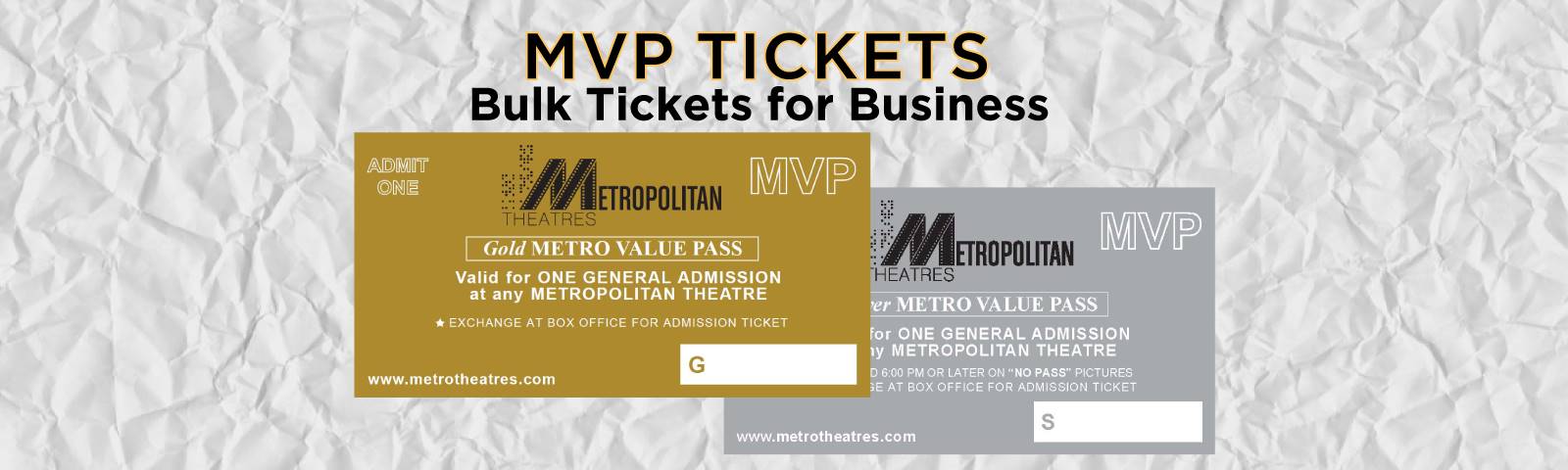 MVP Tickets