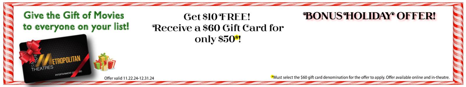 Gift Card Promotion