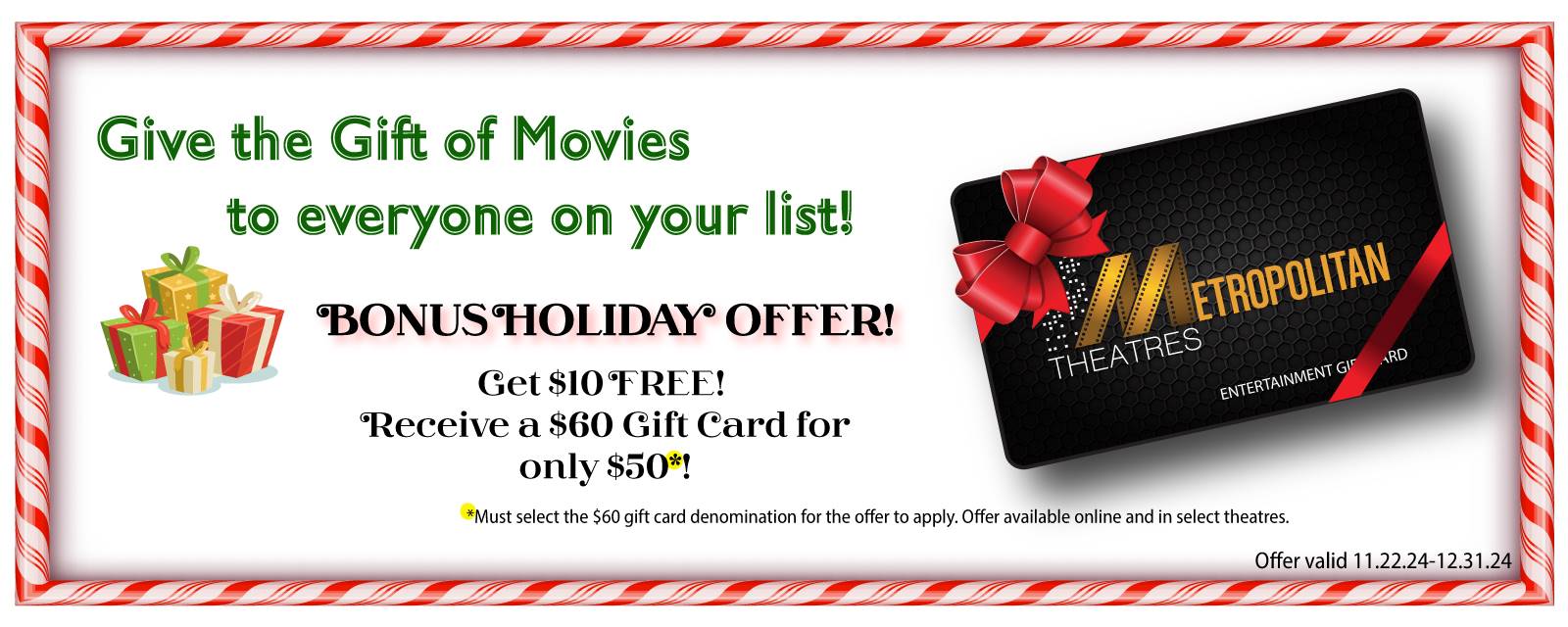 Gift Card Promotion