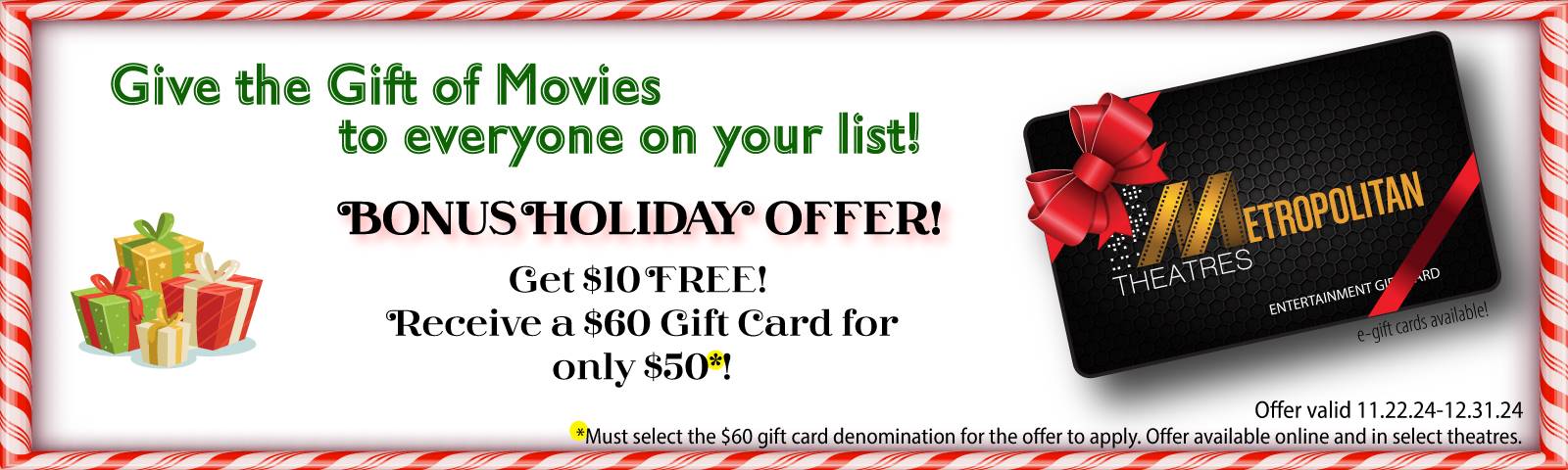 Gift Card Promotion