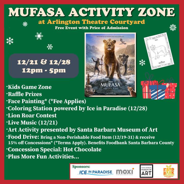 Mufasa Activity Zone @ Arlington Theatre